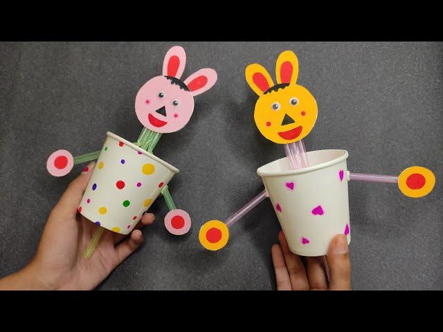 PAPER CUP PUPPETS-2 || EASY PAPER CUP PUPPET MAKING