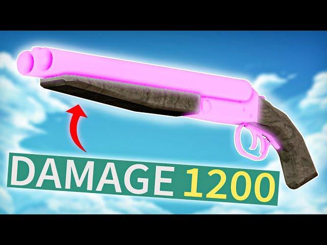 The 1200 Damage Shotgun in Phantom Forces...