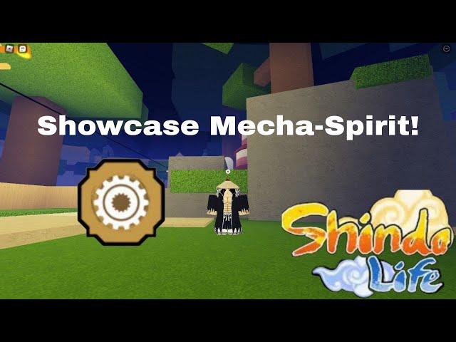 Showcase Mecha-Spirit | Shindo life 2