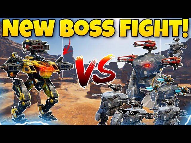  1VS6 HARPY VS GEPARDS ARMY! BOSS FIGHT! || WAR ROBOTS! ||