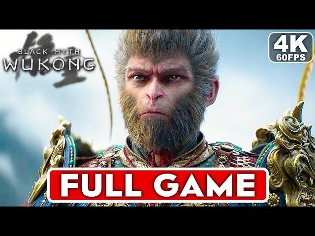 BLACK MYTH - WUKONG FULL GAME Complete Gameplay Walkthrough [4k 60FPS]