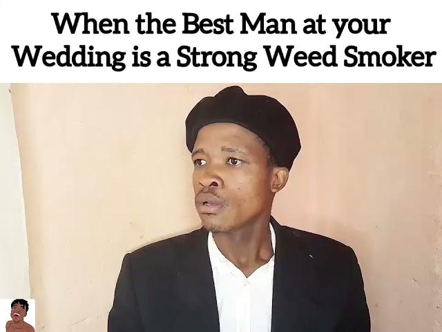 When the Best Man at your Wedding is a strong Weed Smoker @pasekacomic