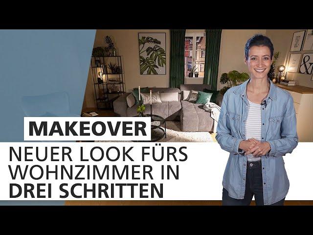 Neuer Look fürs Wohnzimmer in 3 Schritten  | Makeover | INTERIYEAH! Einrichten mit SEGMÜLLER