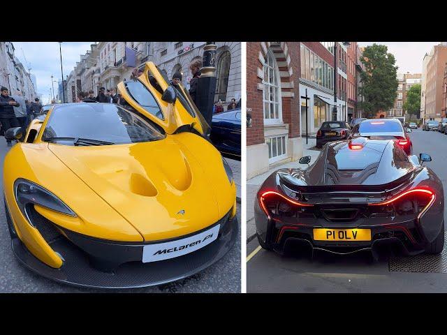 $2Million MCLAREN P1 Cold Start Up Sound & Drive In London!