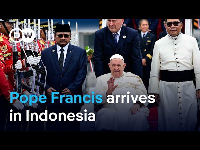 Why does Pope Francis start his Asia-Pacific tour in one of the world's largest Muslim nations?