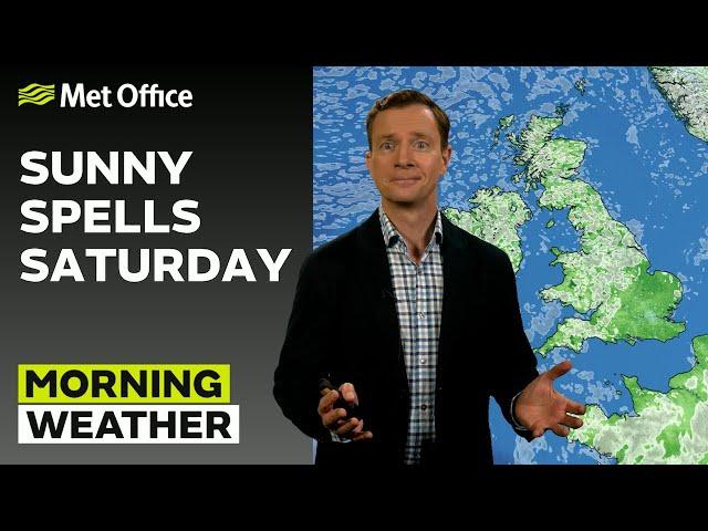 17/08/24 – Scattered showers in the northwest – Morning Weather Forecast UK – Met Office Weather