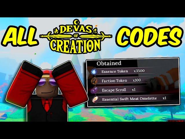 ALL CODES! | Devas Of Creation