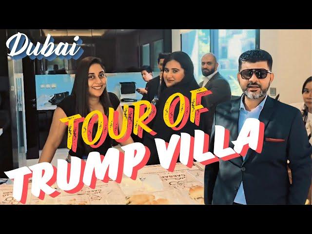 THE TOUR OF TRUMP VILLA | DUBAI | DAMACUS OPEN HOUSE | CONTACT MR. DAB FOR BEST PROPERTIES IN DUBAI