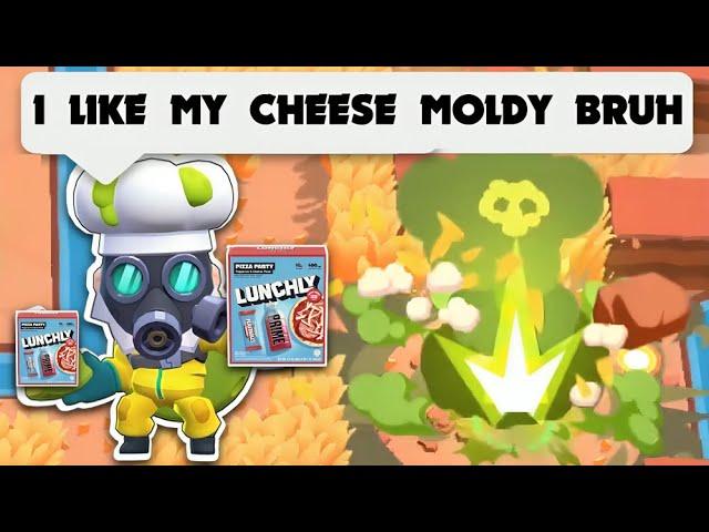 SURVIVE LUNCHLY'S MOLDY CHEESE MINIGAME IN BRAWL STARS