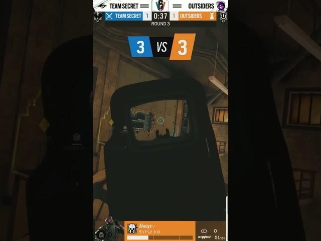 Outriders Always makes a triple kill versus Secret