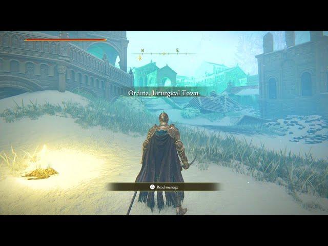 Ordina Liturgical Town Walkthrough - Elden Ring