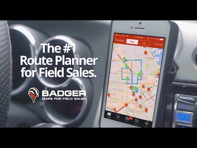 Badger Maps for Field Sales - The #1 Routing App | Optimize Your Routes & Boost Sales Efficiency