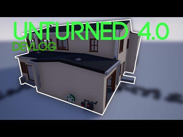 Stat System & House Asset! Beta soon? Unturned 4.0 Devlog