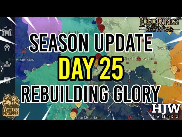 CONTROVERSY….! Day 25 Update - S14 RBG - LOTR: Rise to War 2.0