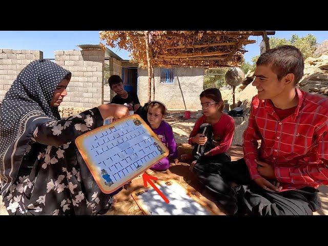 Children who teach: Akram is taught by her children