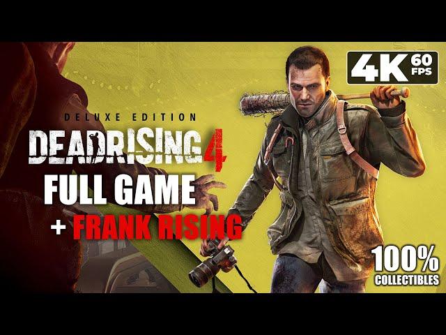 Dead Rising 4 + Frank Rising (PC) - Full Game 4K60 Walkthrough (100% Collectibles) - No Commentary