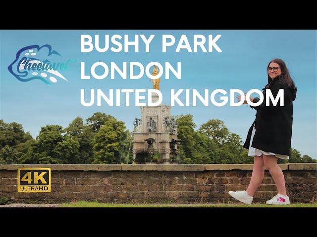 [4K] Travel to England and Explore Bushy Park with Laura as Your Tour Guide 