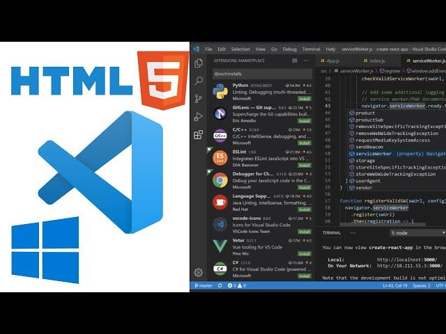 How to Run HTML in Visual Studio Code on Windows 11