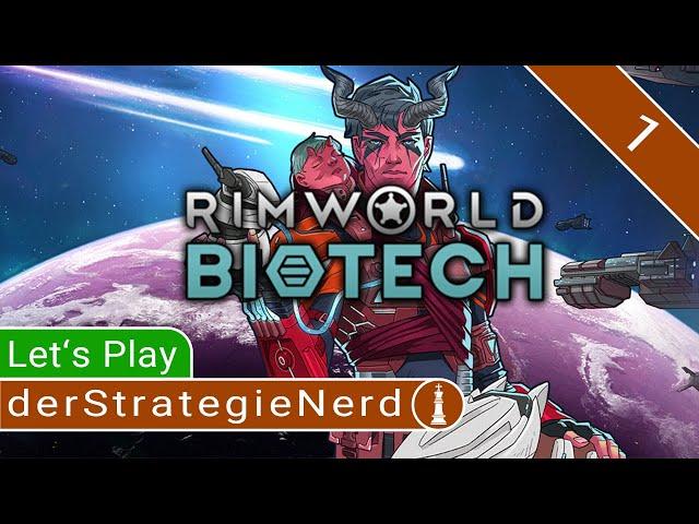 Let's Play RimWorld Biotech #1 | Die Mechanoiden übernehmen die Macht! | gameplay deutsch tutorial