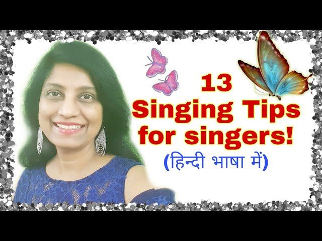 #168 | 13 SINGING TIPS for singers!