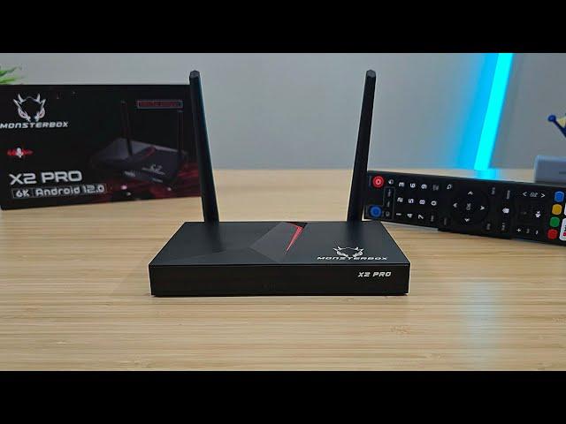 The Ultimate Entertainment Upgrade: Monsterbox X2 Pro 6K Android TV Box