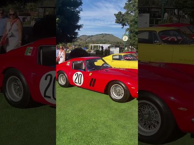 + or - 60 MILLION DOLLAR CAR? #ferrari250gto #ferrari #250gto #carweek #thequail