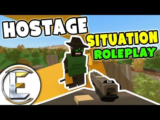Hostage Situation on a Crane - Unturned Serious Roleplay (Bandit RP)