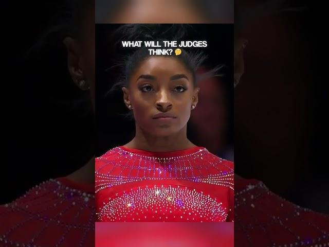 They penalize her just for being safe #gymnastics #sports #penalty #judge #simonebiles