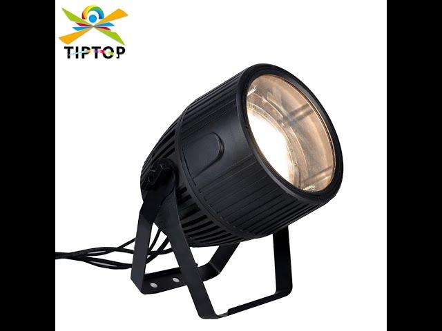 TIPTOP New 200W Waterproof High Power Led Zoom Par Light Aluminum IP65 Housing 10-60 Degree Zoom