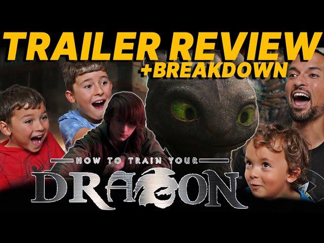 HOW TO TRAIN YOUR DRAGON (2025) TRAILER BREAKDOWN & REVIEW! Gerard Butler | Toothless | Hiccup HTTYD