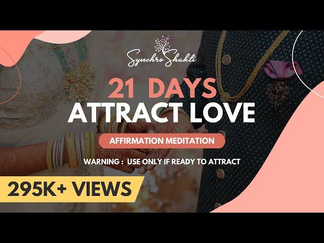 Love Affirmations To Attract Your Soulmate | Manifest love, relationship & marriage SUPER POWERFUL!