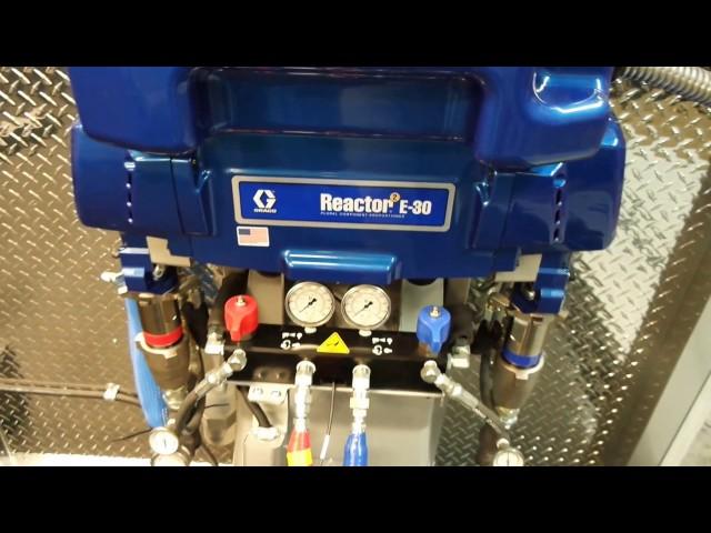 Graco Spray Foam Rig by Paratus Supply Work Room