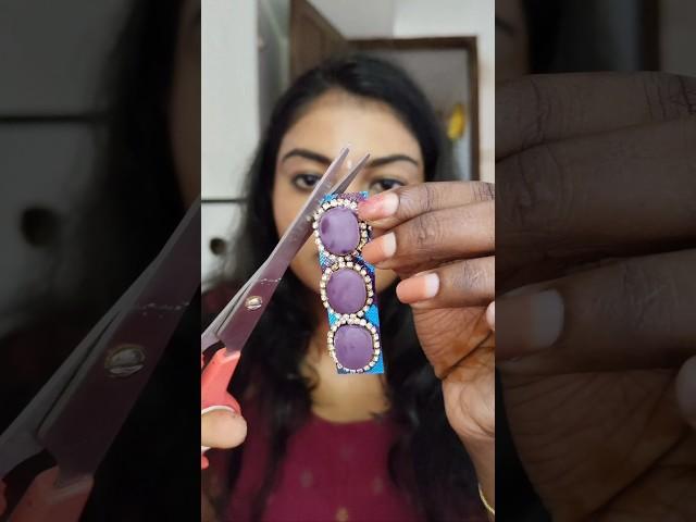 DIY medicine wrapper earrings #Shorts @SANCHAL733