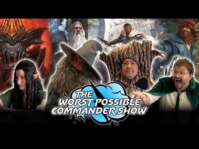 GANDALF GOES OFF | Lord of the Rings Worst Possible Commander Show | Sauron, Aragorn, Tom #66