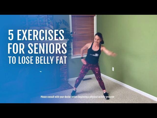 5 Exercises for Seniors to Lose Belly Fat