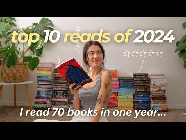 I read 70 books in 2024, here are my TOP TEN⭐️