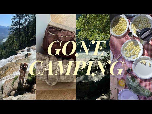 summer camping vlog 🪵