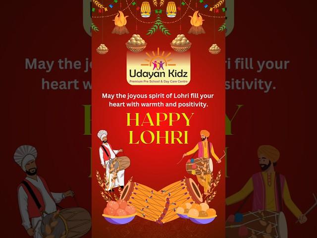 Festive Wishes for Lohri, Makar Sankranti & Pongal  | Udayan Kidz Celebrates Harvest Joy