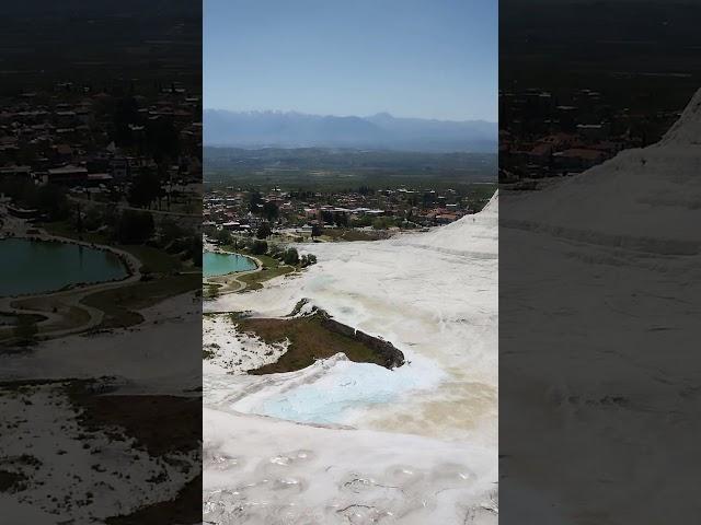 Pamukkale Turkey Travertine Terraces