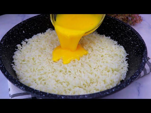 Do you have rice and eggs at home! a quick, easy & very tasty recipe 