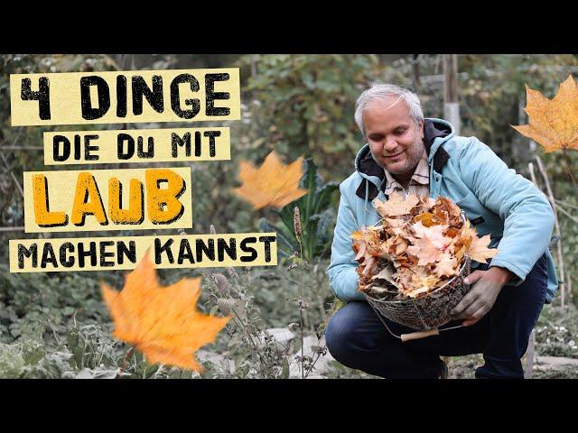 Kann man die Blätter aller Baumarten im Garten nutzen? Laub im Gemüsegarten sinnvoll einsetzen!