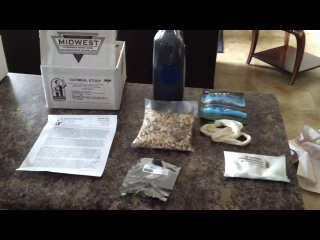 Oatmeal Stout Ingredient Kit from Midwest Supplies