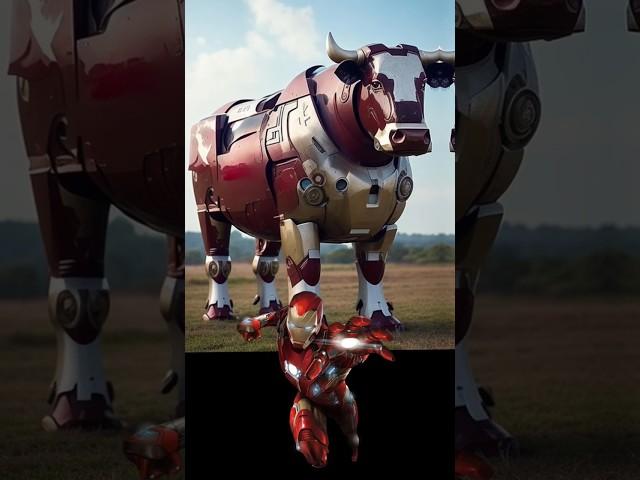 Avengers but Cow _ All Superheros Cow #avengers #cow #superhero #marvel  #video 