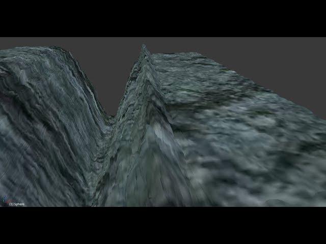 Modeling the Mariana Trench In Blender 3d