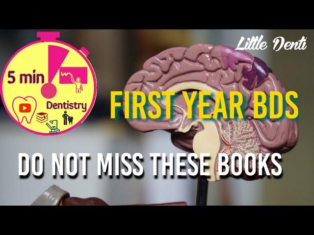 B.D.S. first year books - TIPS FROM LITTLE DENTI - 5 min Dentistry