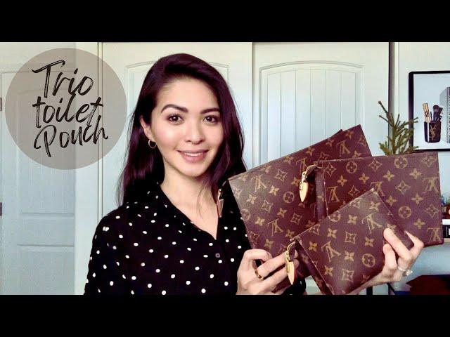 Trio toilet pouch review | updated toiletry pouches from LV | 2024