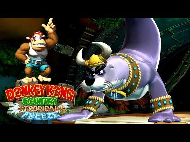 Donkey Kong Country Tropical Freeze #2 — Цирк с КОНЯМИ {Switch}