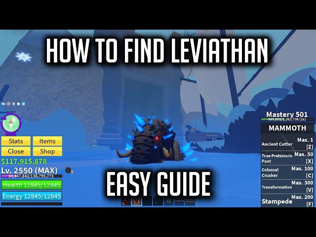 How To Spawn & Fight Leviathan | Blox Fruit Update 20