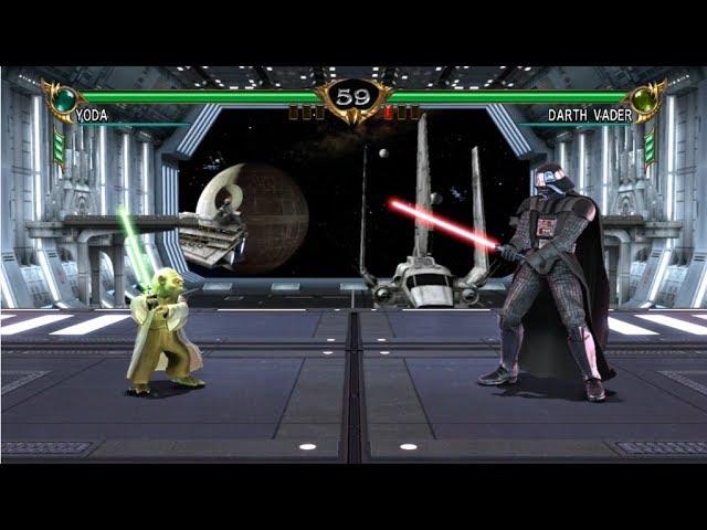 Soul Calibur IV Yoda Vs Darth Vader