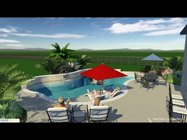 The Silverman Pool - Designed by Zach Johnson - Cody Pools